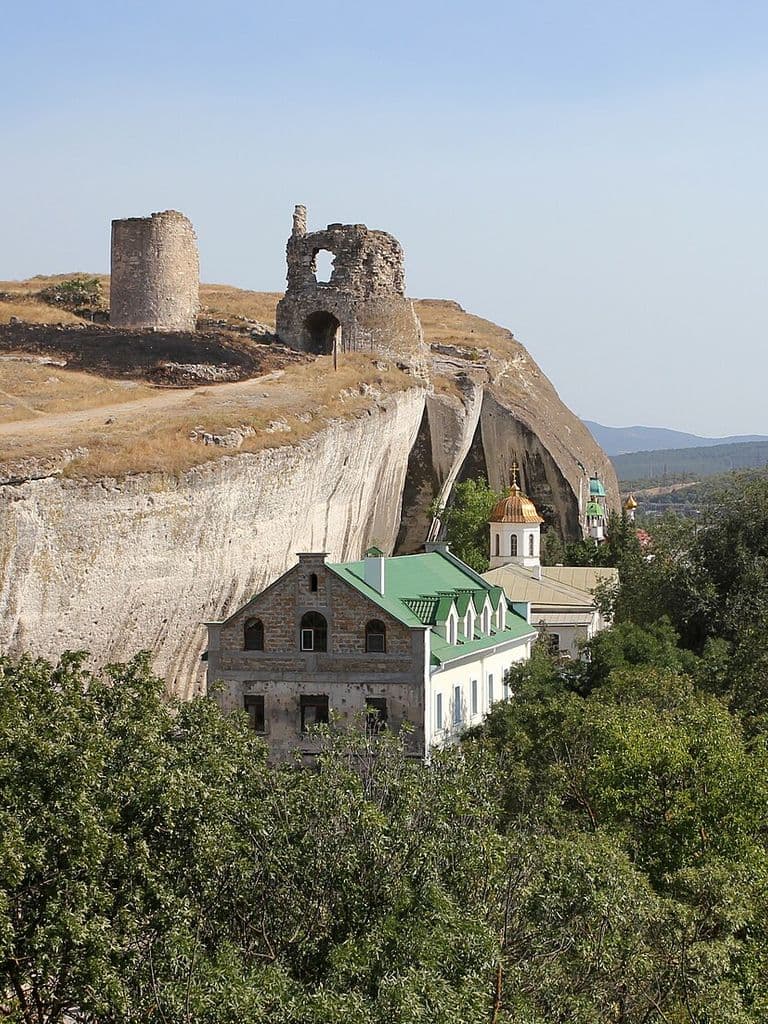 Инкерманский пещерный монастырь в Монастырской скале