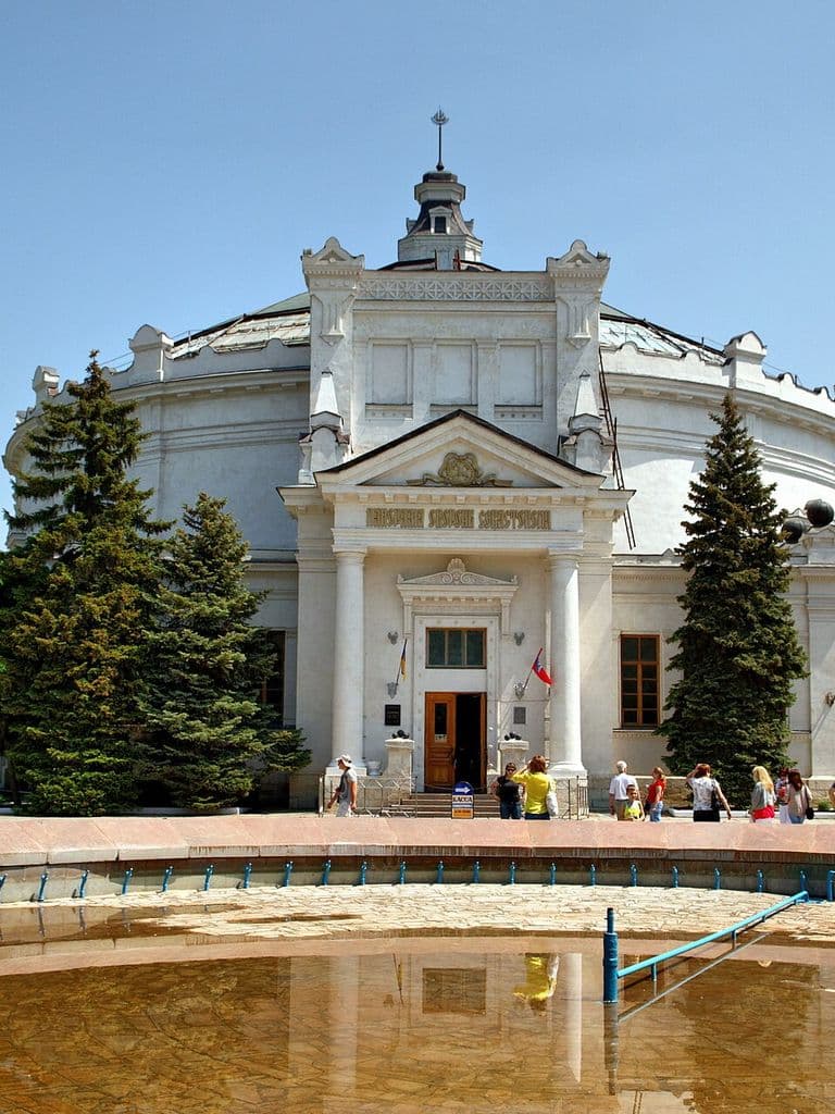 Здание панорамы «Оборона Севастополя 1854—1855» на Историческом бульваре